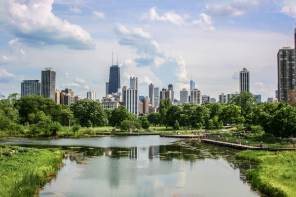 Chicago, Illinois city skyline